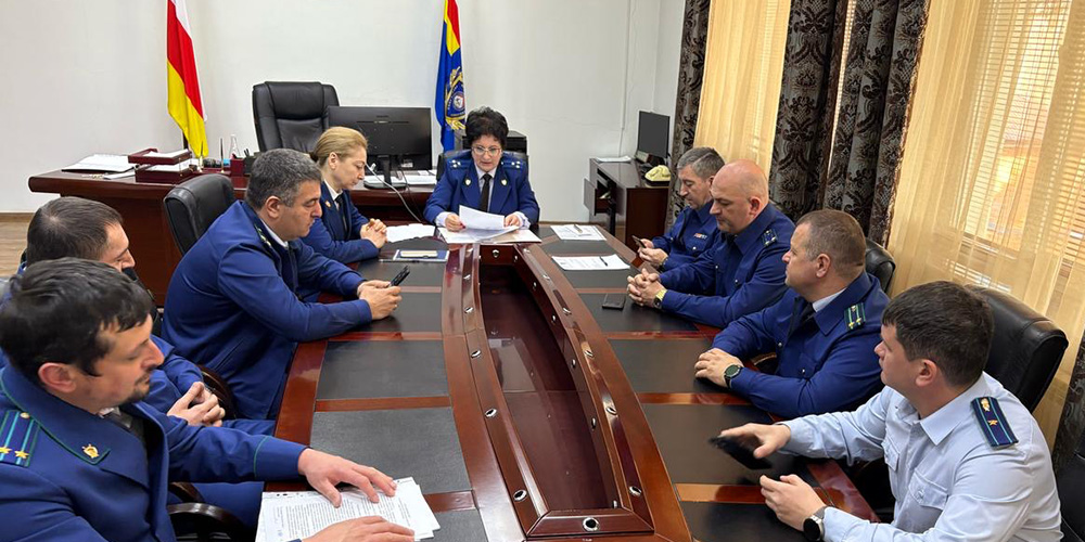 В Генеральной прокуратуре Республики Южная Осетия состоялось заседание аттестационной комиссии